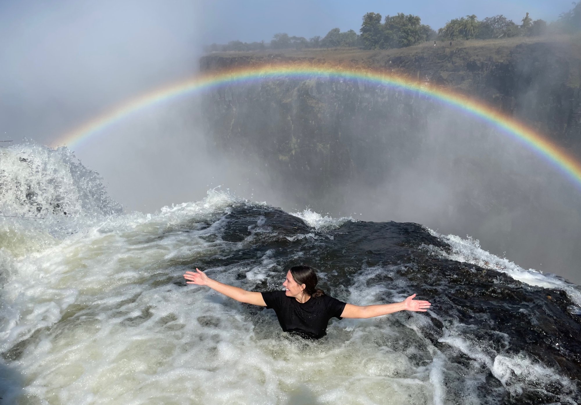 Devil's Pool at Victoria Falls, Zambia