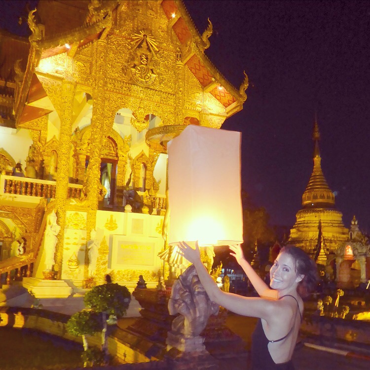 Lantern festival in Thailand