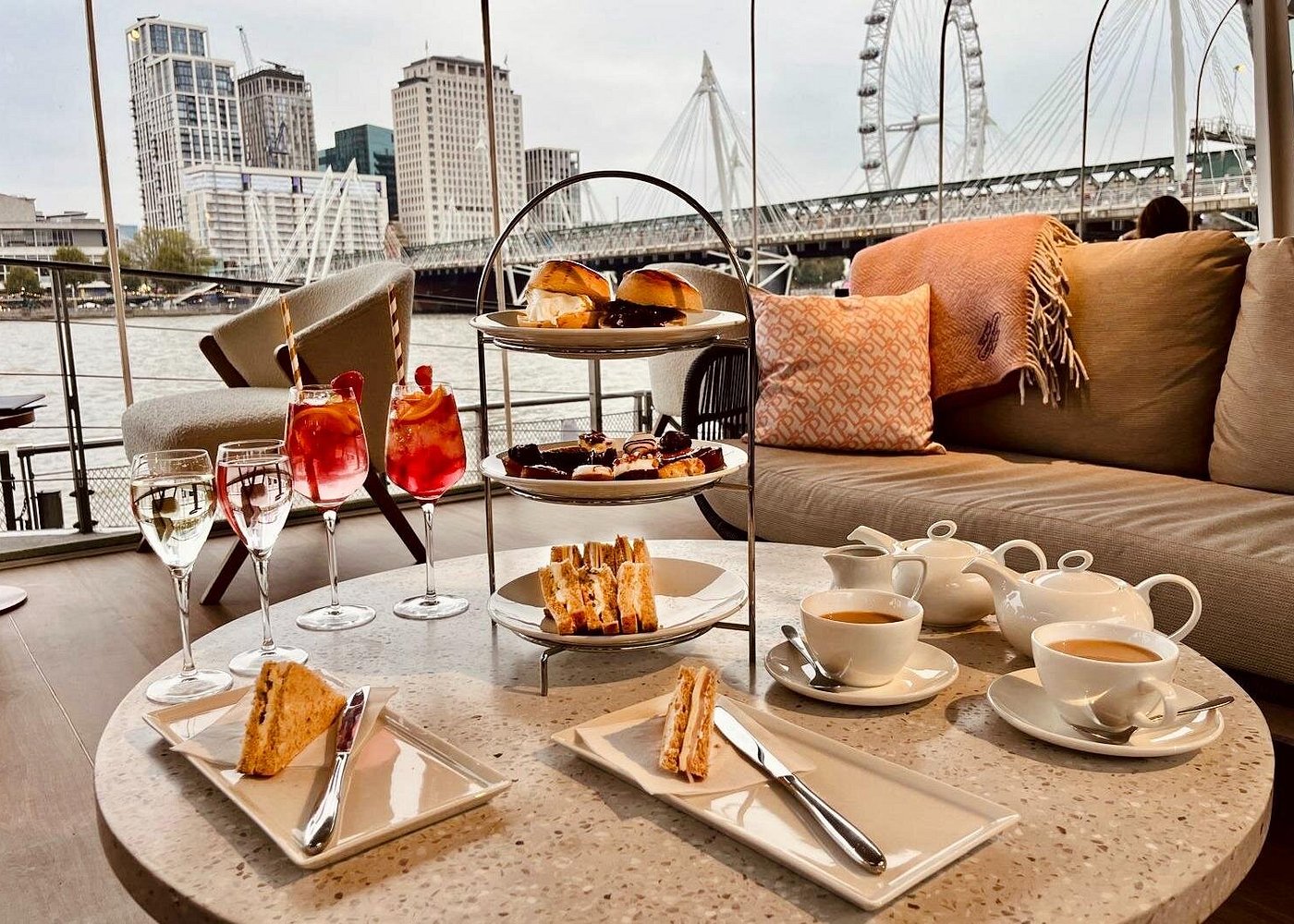 Afternoon tea London Claridges UK