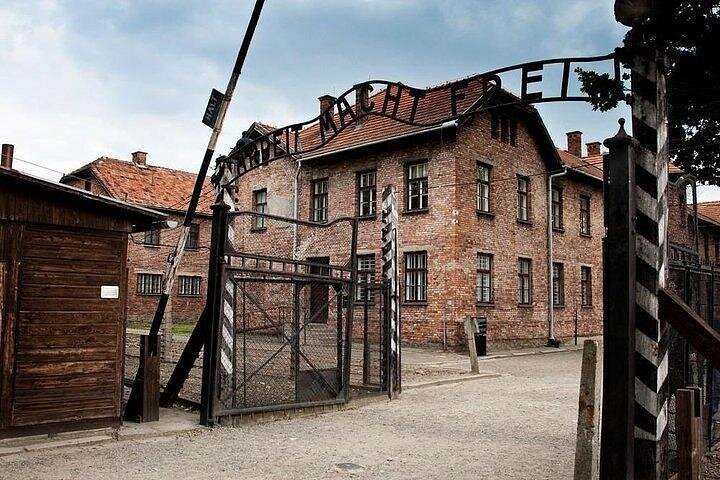 Auschwitz Birkenau memorial Arbeit Macht Frei gate Poland Holocaust