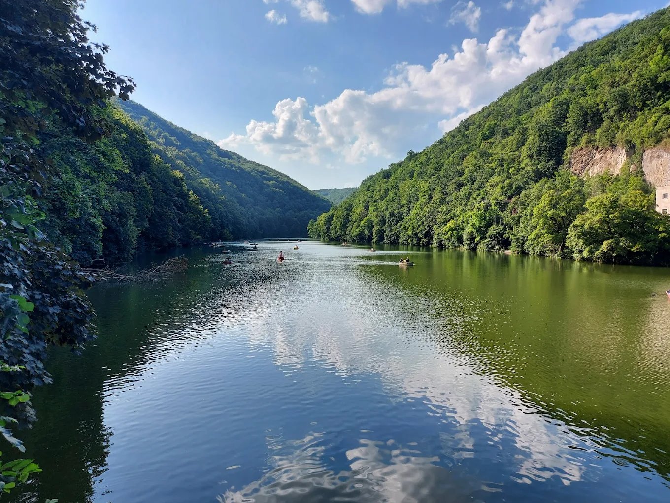 Bükk National Park Hungary lake beech forest highlands valley hiking