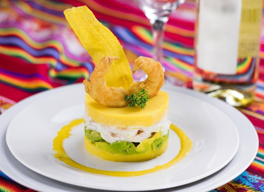 Ceviche at a Lima Market at 11am