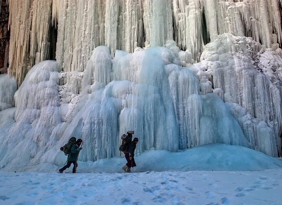 Chadar Trek Frozen Zanskar River Ladakh India