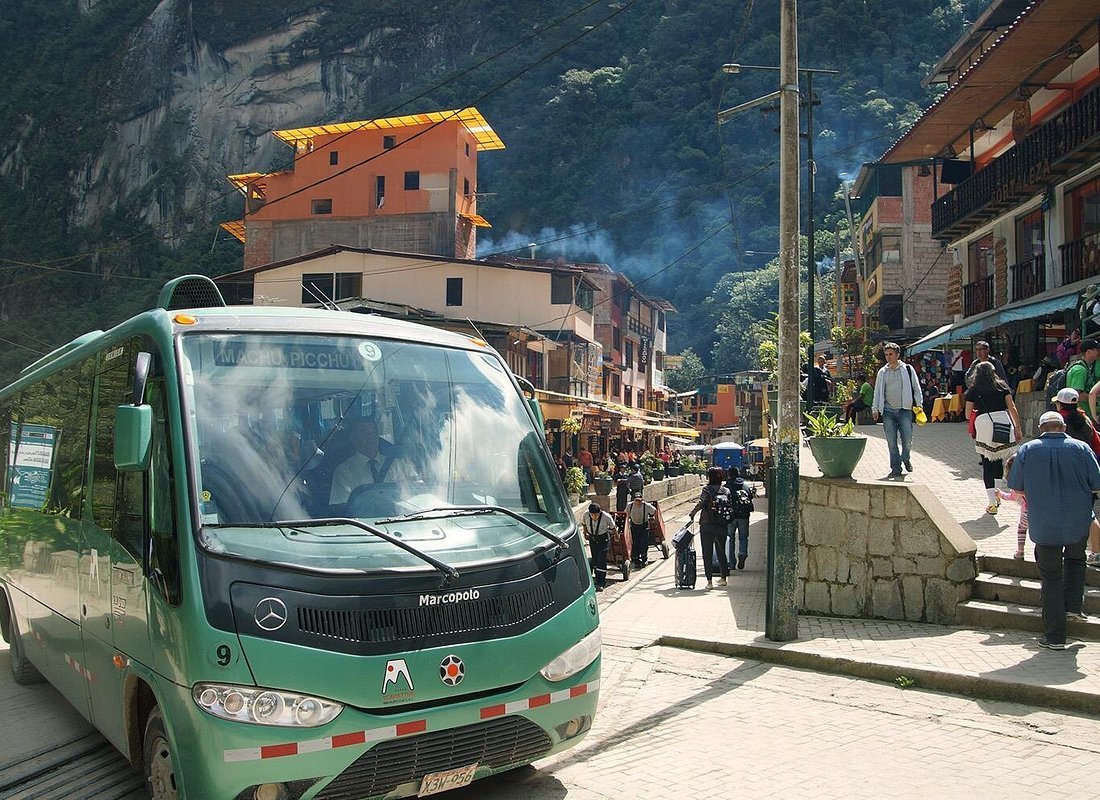 Consettur bus Aguas Calientes Machu Picchu