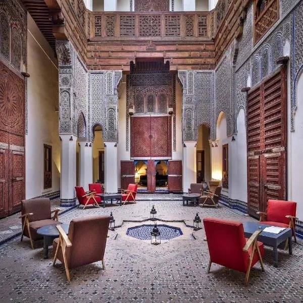 Dar Bensouda courtyard Fes Morocco