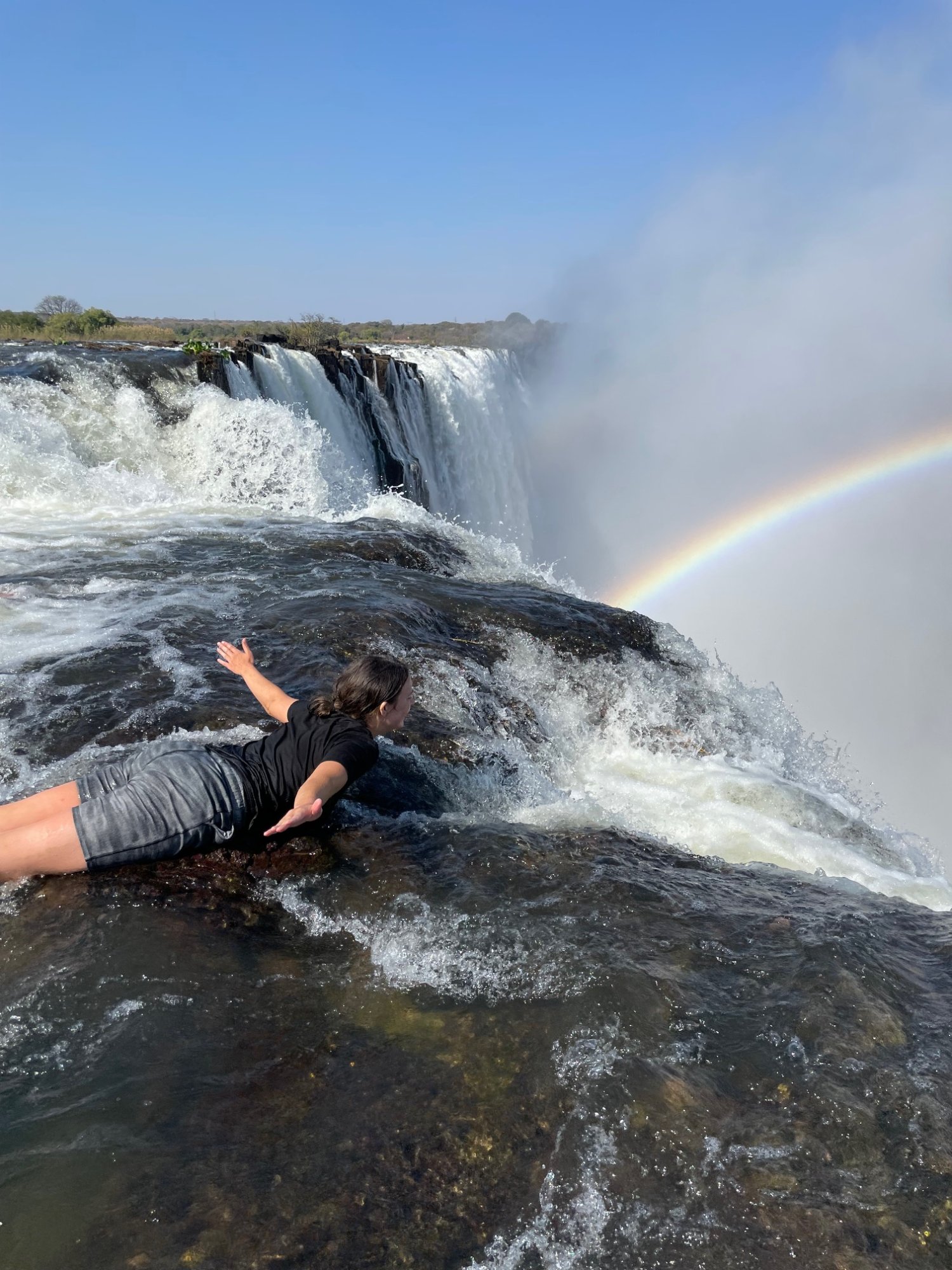Devil's Pool Victoria Falls Livingstone Island Zambia