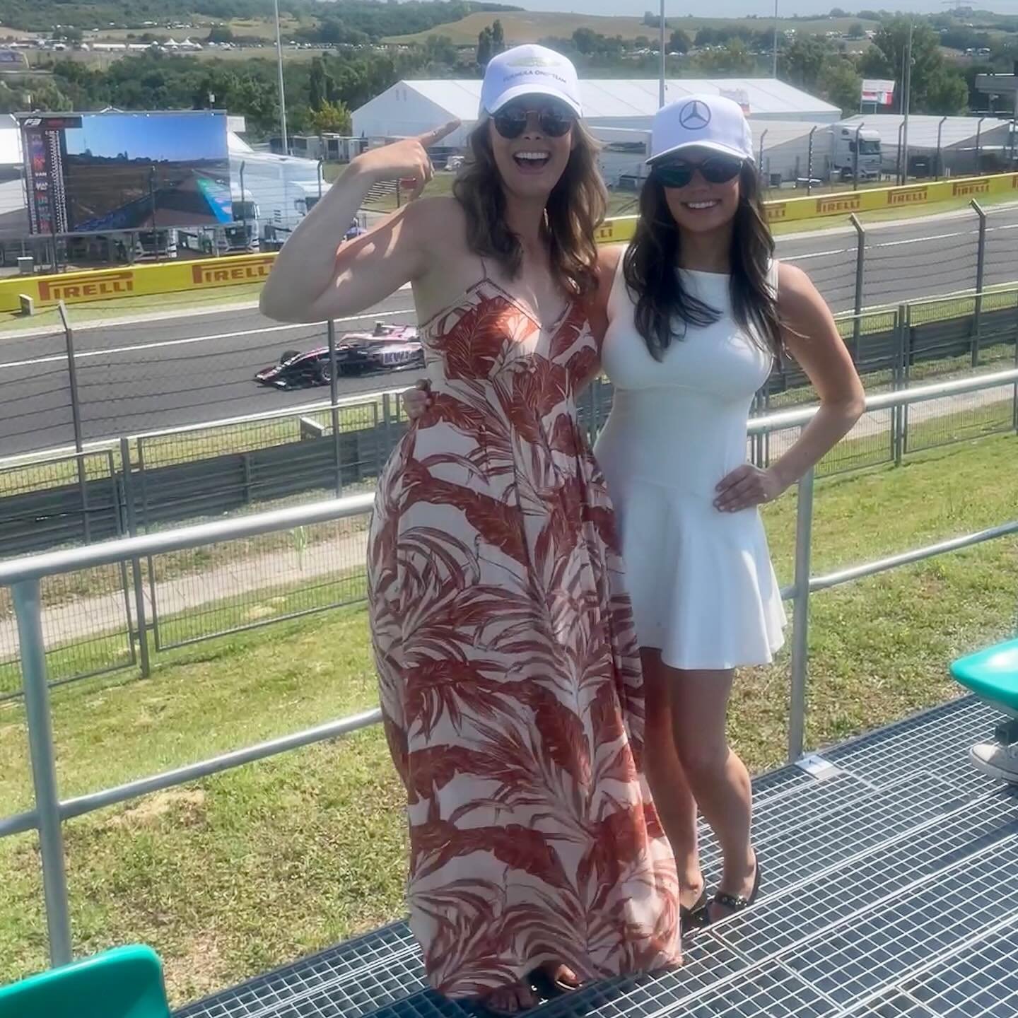 Formula 1 Hungarian Grand Prix Hungaroring Budapest Hungary race day grandstand