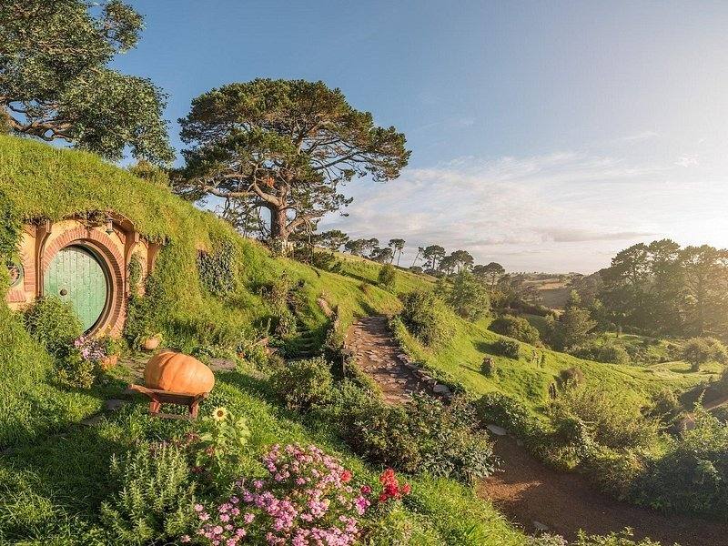 Hobbiton Movie Set New Zealand