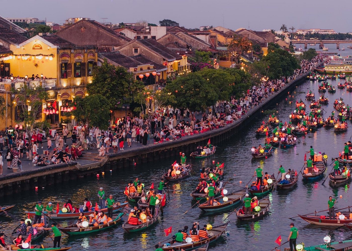 Hoi An Ancient Town lantern night full moon festival Vietnam