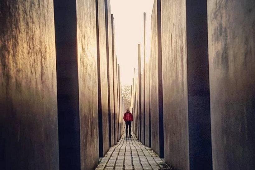 Holocaust Memorial Berlin Germany Stelenfeld