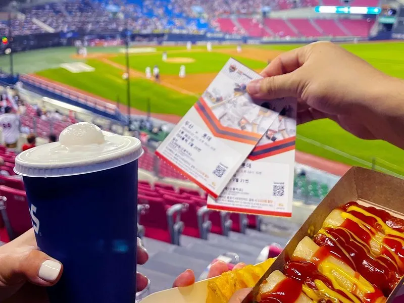 KBO baseball game Seoul South Korea crowd atmosphere fans chanting