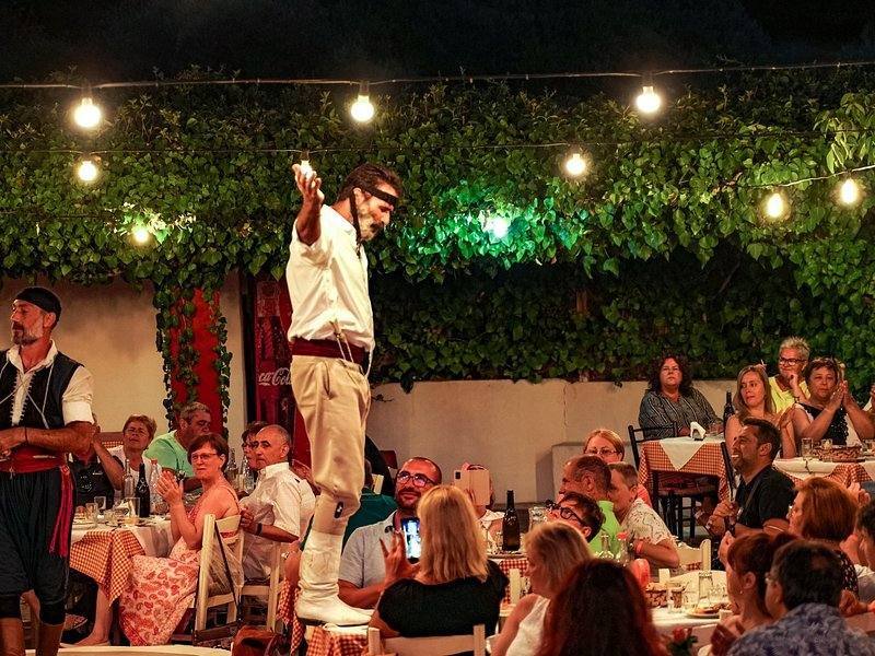 Meze Dinner in a Cretan Village Taverna