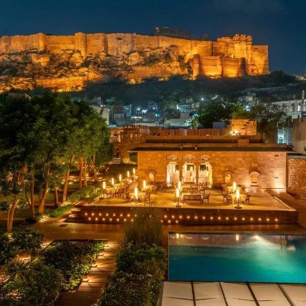Raas Jodhpur hotel with Mehrangarh Fort view