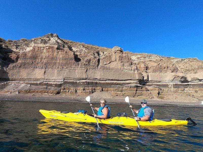 Santorini Caldera Sea Kayaking