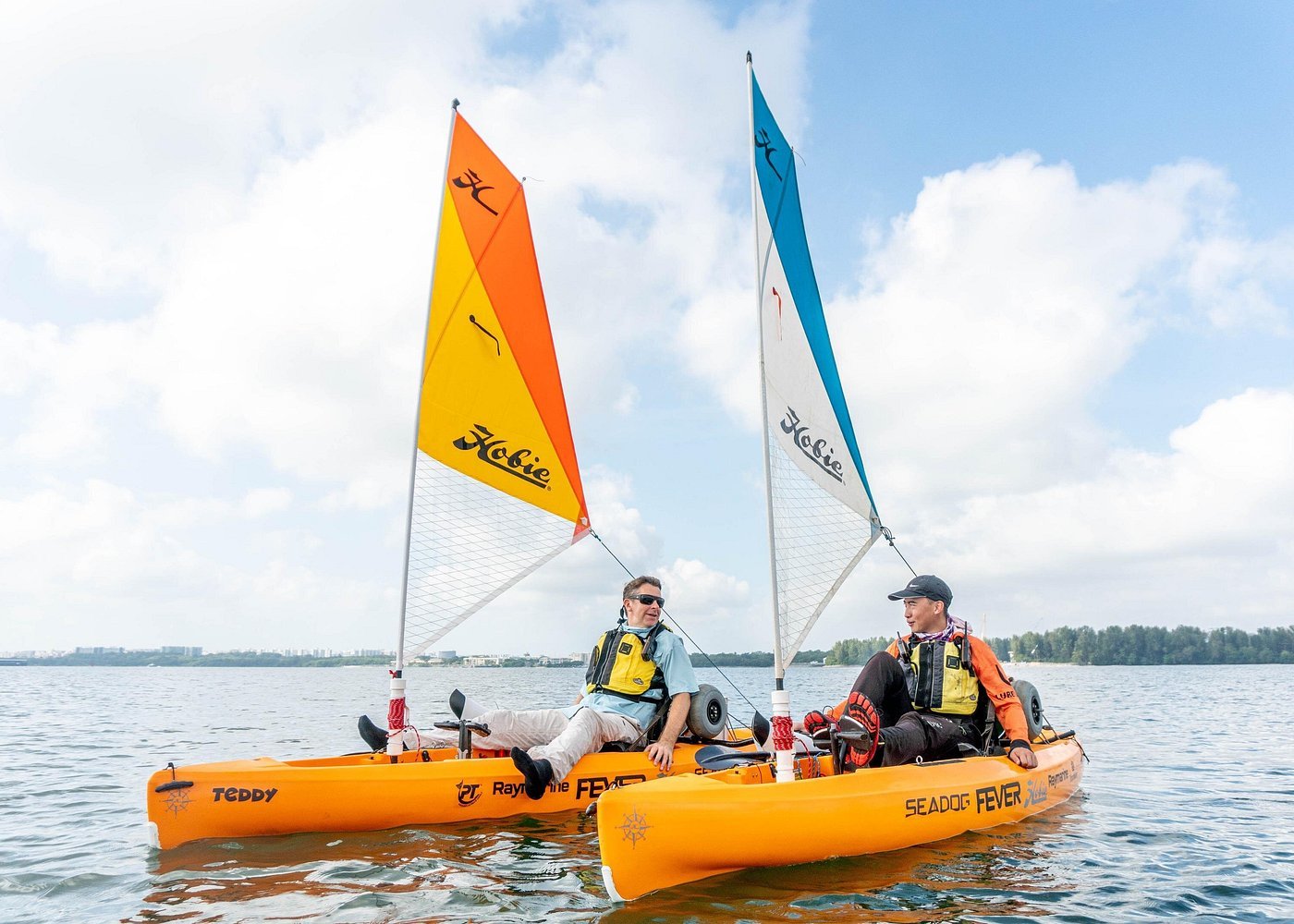 Southern Islands Hobie kayak sailing Singapore
